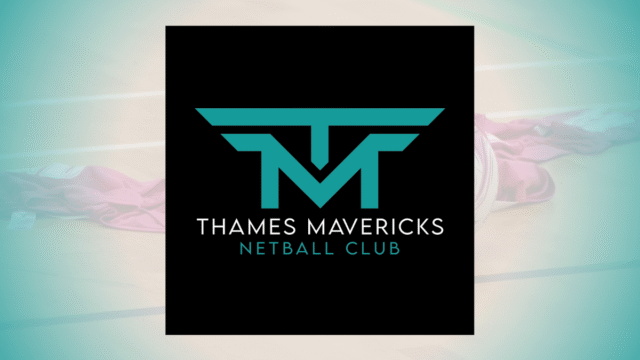 Thames Mavericks Netball Club Logo